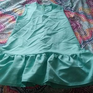 Teal dress